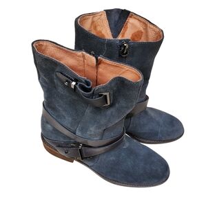 Louise et Cie Valencia Black Ankle Boots